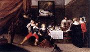 Frans Francken II Genre Scene oil